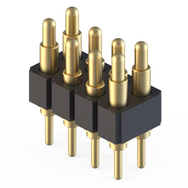 827-22-008-10-020101 Mill-Max Manufacturing Corp.  À ressort